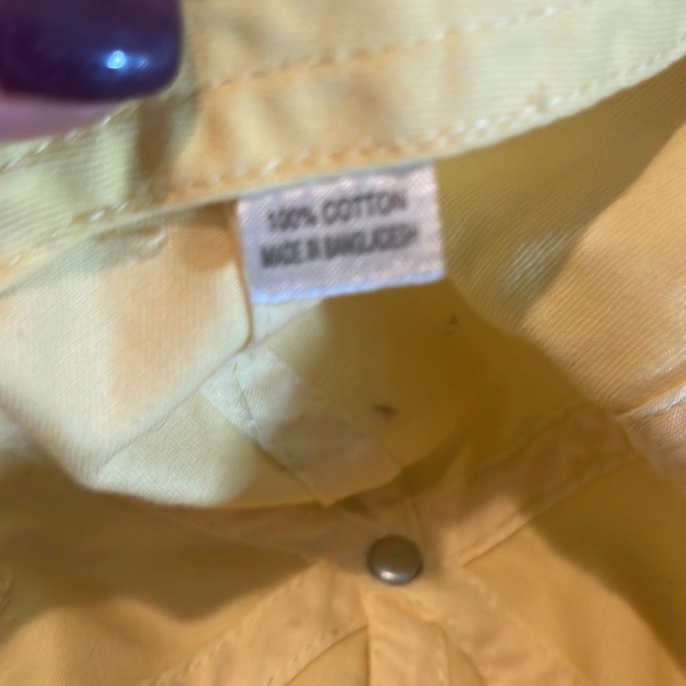 Masters Yellow Embroidered 2014 Baseball Cap - Picture 8 of 8
